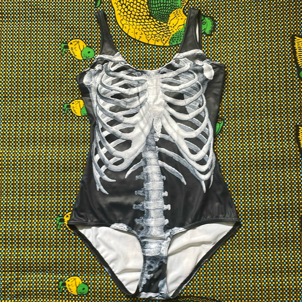 Black Milk ribcage swimsuit small
